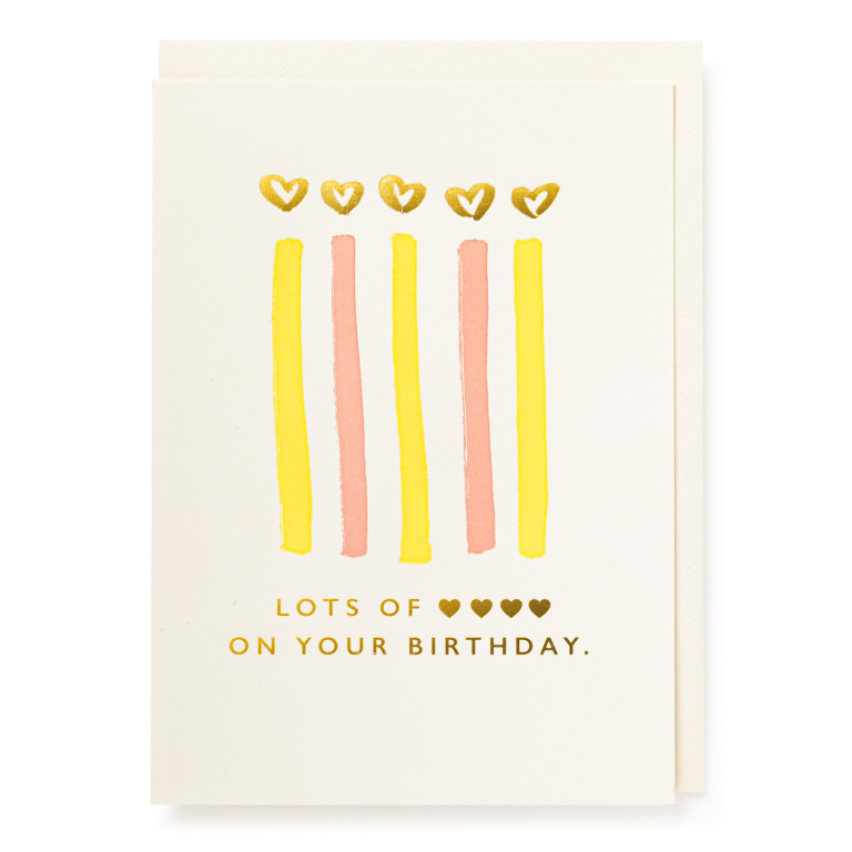 Lots of Love on Your Birthday | Birthday card