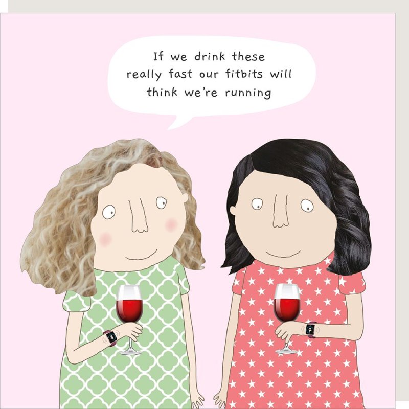Drink fast | Funny friendship card