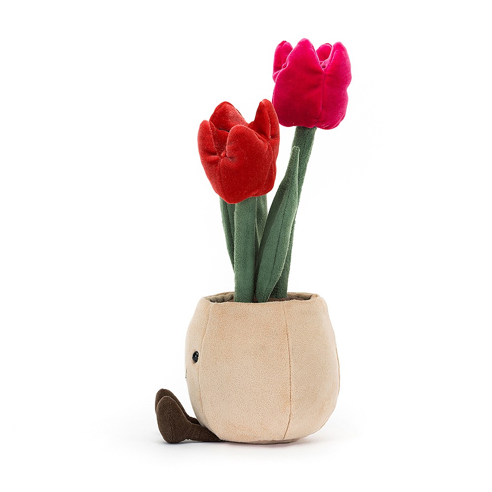 Jellycat Amuseable Tulip Pot - side view