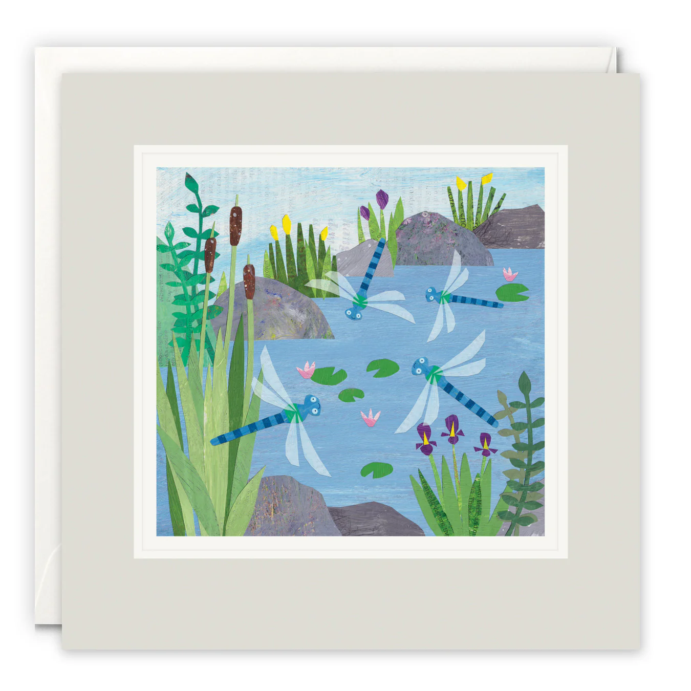 Parakeet Party - Paintworks | Greeting card