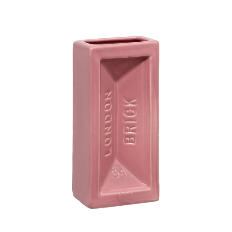 London Brick Vase - Pink