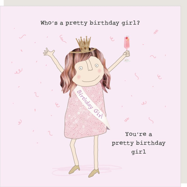 Pretty Girl | Birthday card