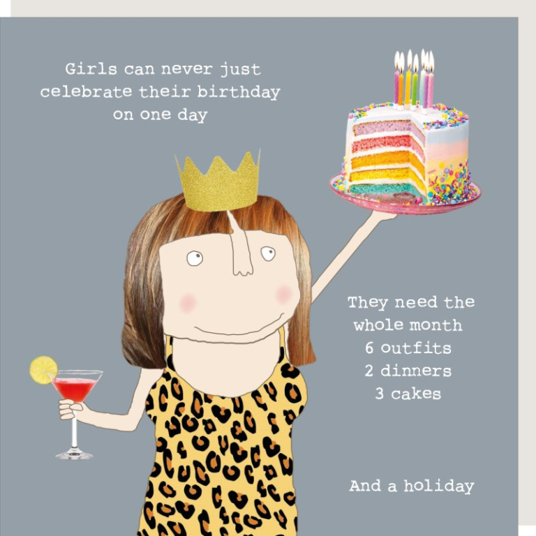 Girls Bday | Funny birthday card