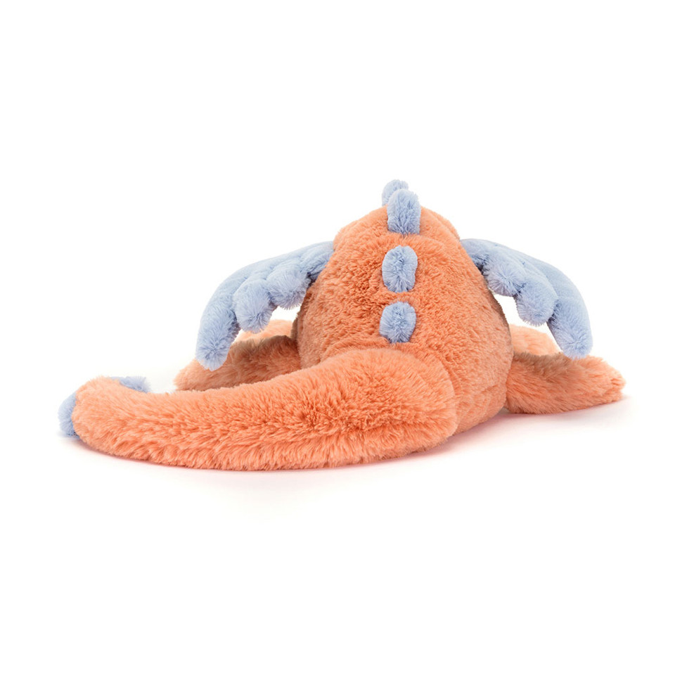 Jellycat Persimmon Dragon - back view