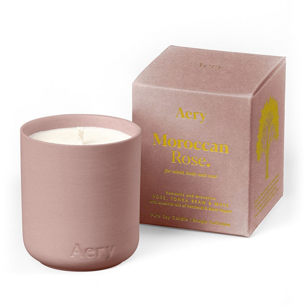 Moroccan Rose Scented Candle | Mini size
