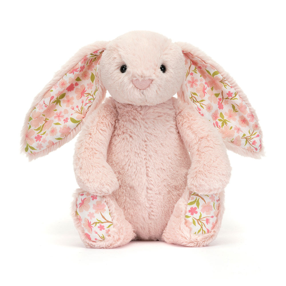 Jellycat Blossom Blush Bunny 'Cherry' - Small, front view
