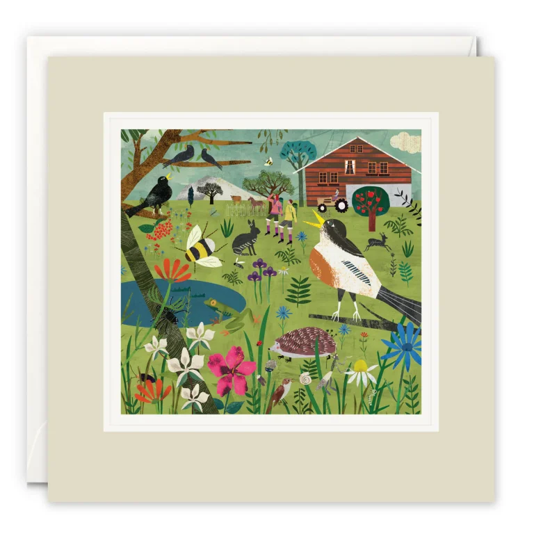 The Garden - Paintworks | Greetings card