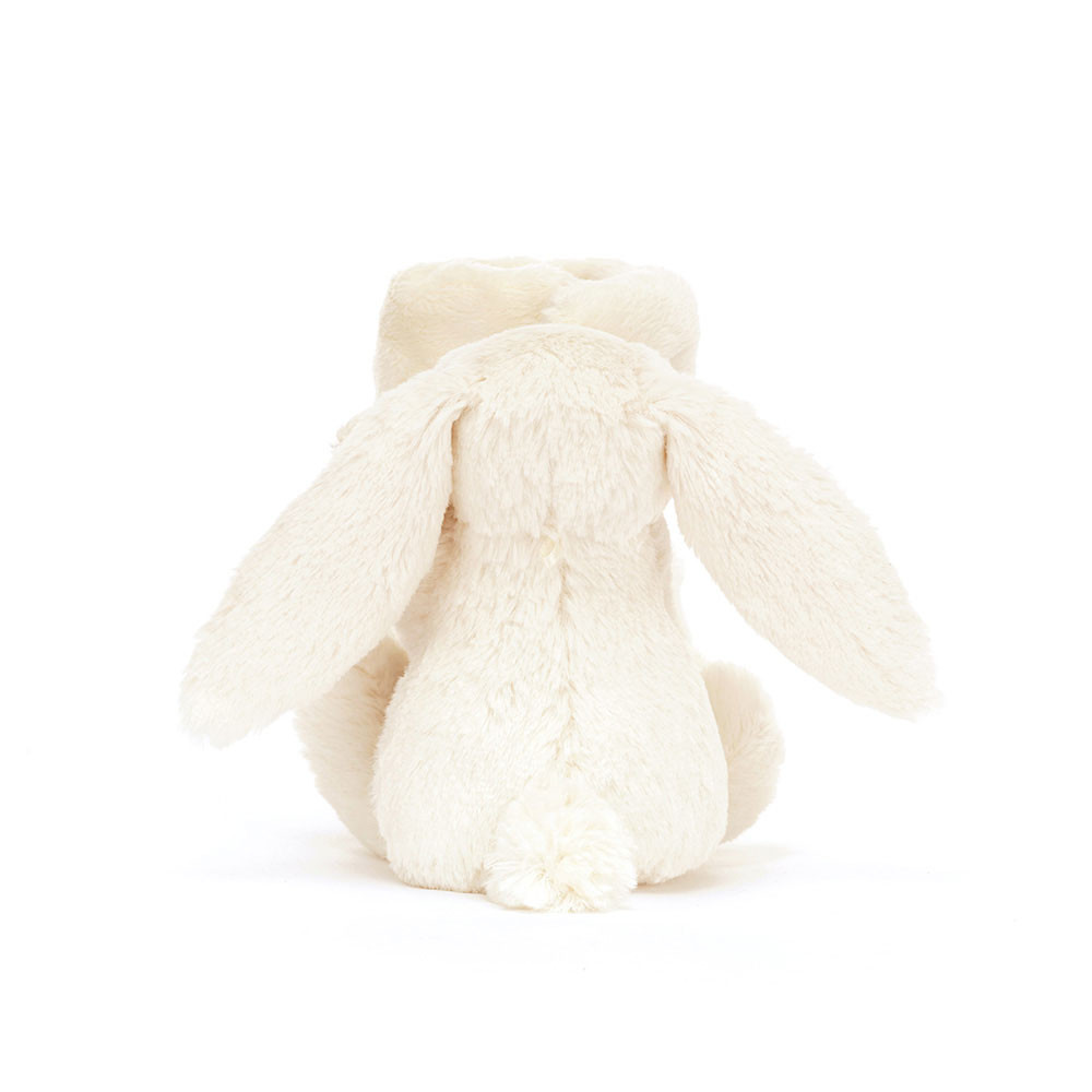 Jellycat Blossom Cream Bunny 'Berry' Soother - back view