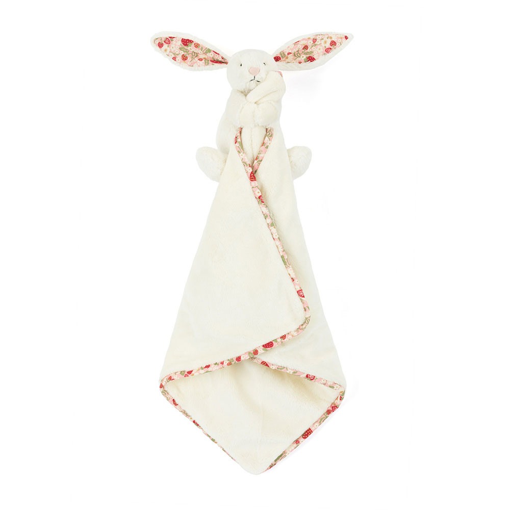 Jellycat Blossom Cream Bunny 'Berry' Soother