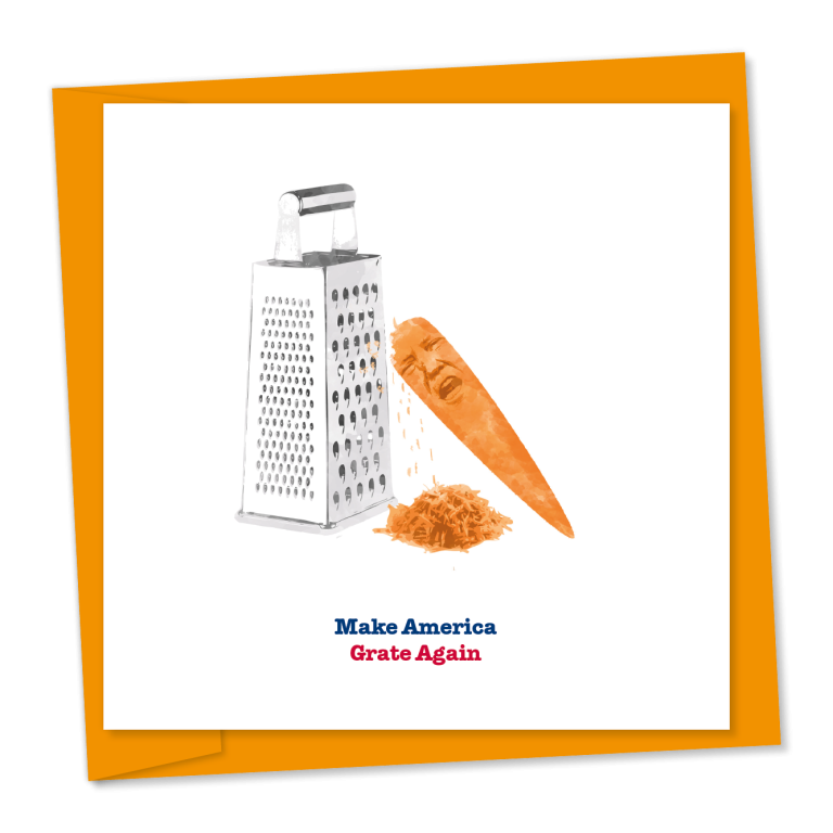Make America Grate Again | Funny greetings card