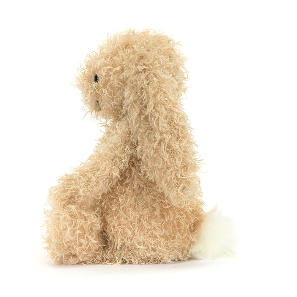 Jellycat Bashful Luxe Bunny Curly - side view