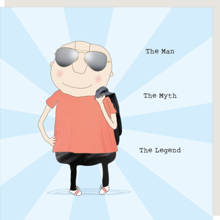 The Myth | Funny Birthday card