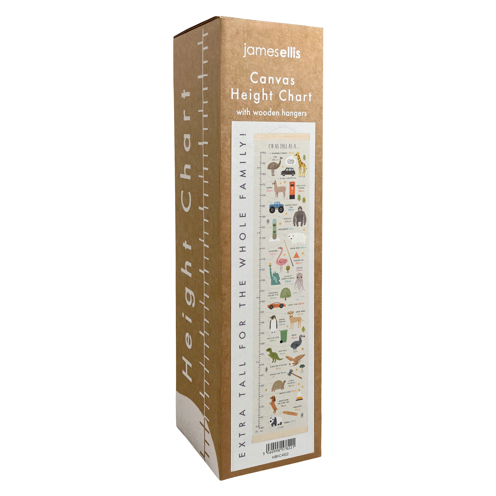 Family As Tall As Height Chart (extra tall)