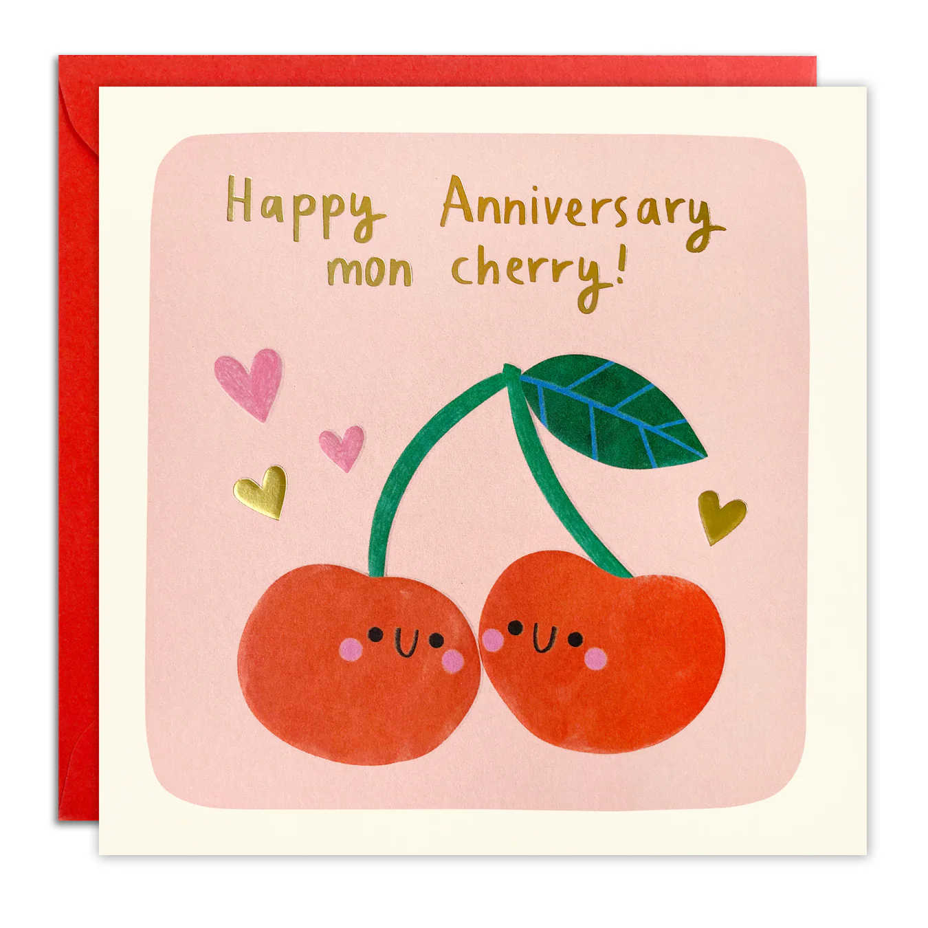Mon Cherry | Anniversary card