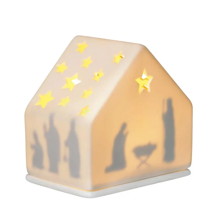 Nativity crib | Christmas light house