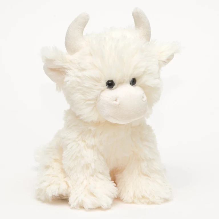 Highland Cow Cream – Jomanda Soft Plush Toy
