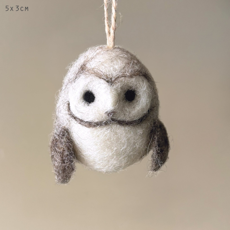 Felt Hanging Owl