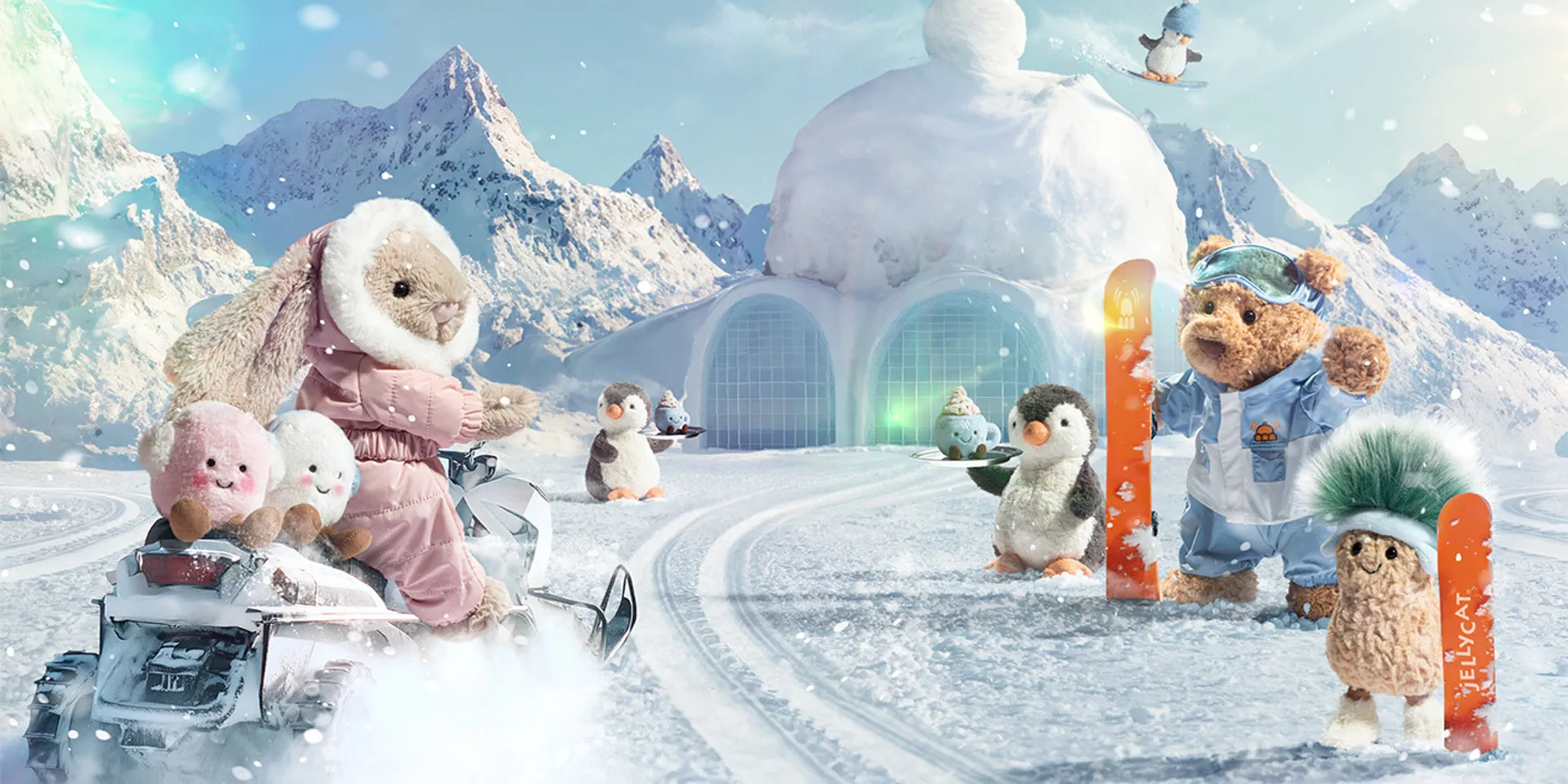 Jellycat banner - Christmas 2025