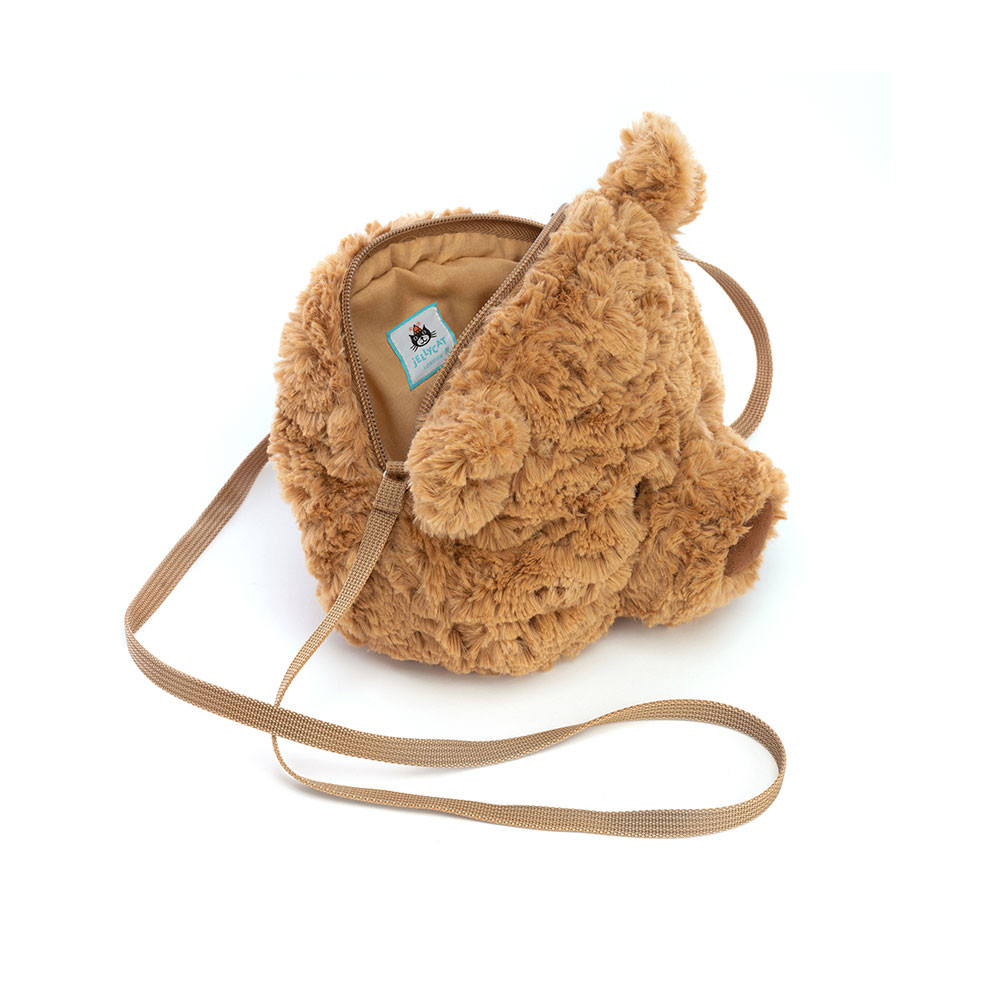 Jellycat Bartholomew Bear Bag – open