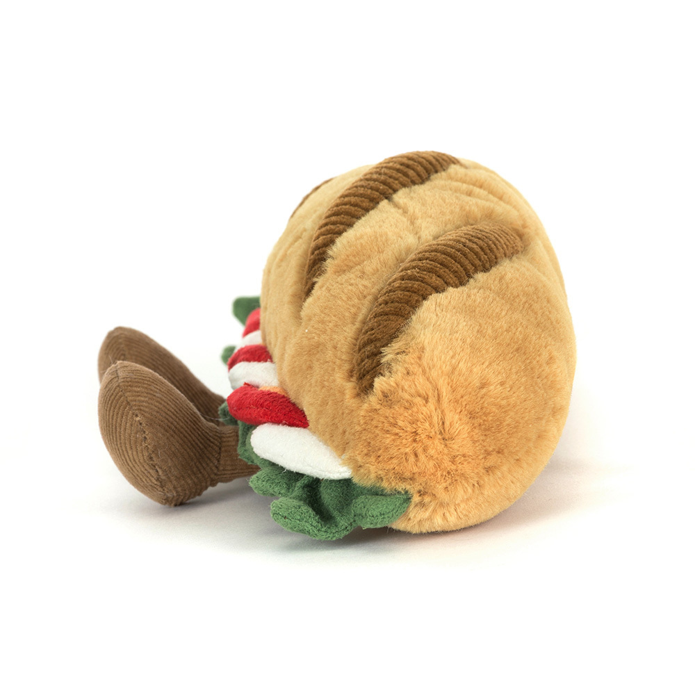 Jellycat Amuseables Caprese Baguette – side view