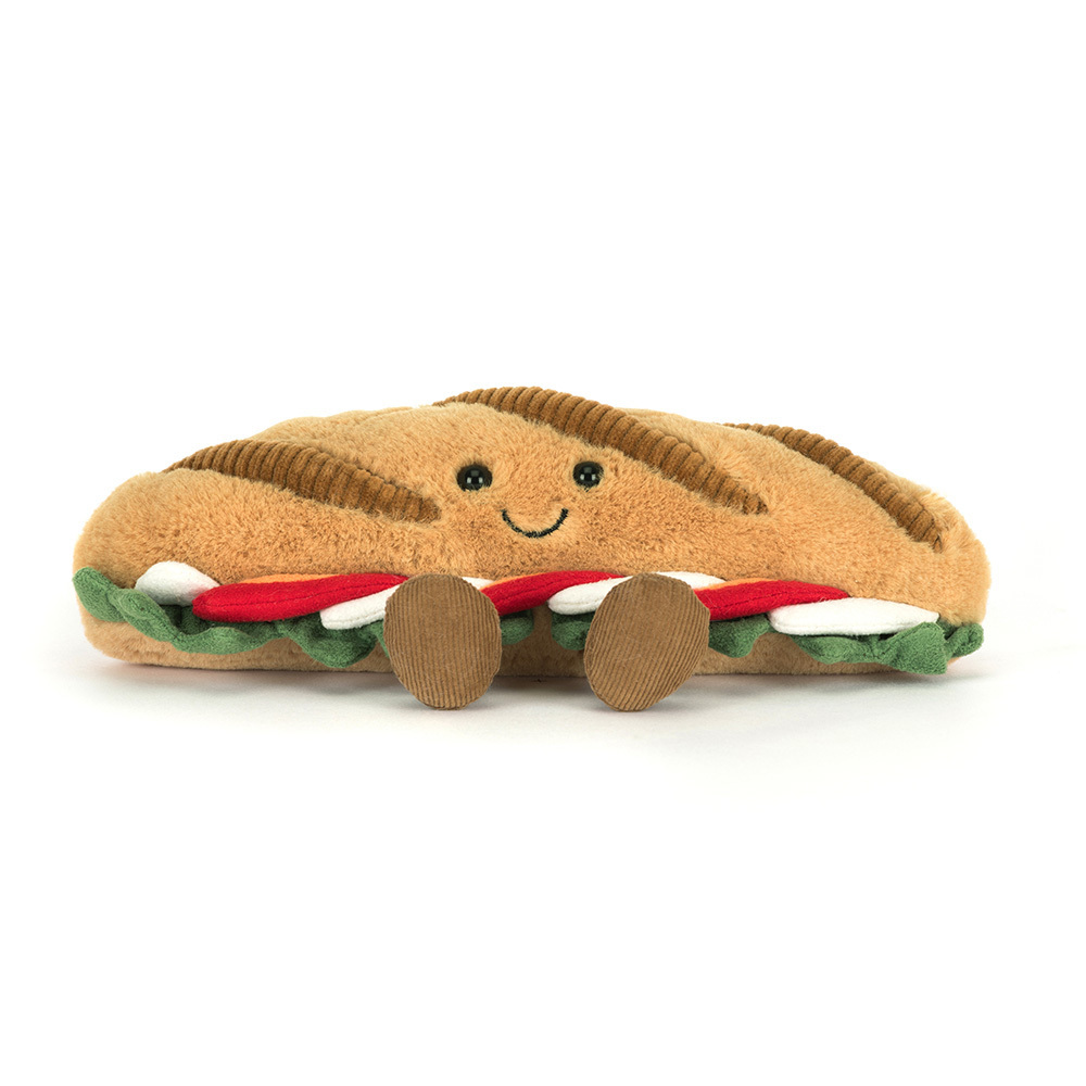 Jellycat Amuseables Caprese Baguette – front view