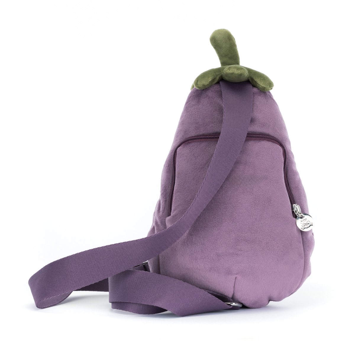 Jellycat Amuseables Aubergine Bum Bag – rear view
