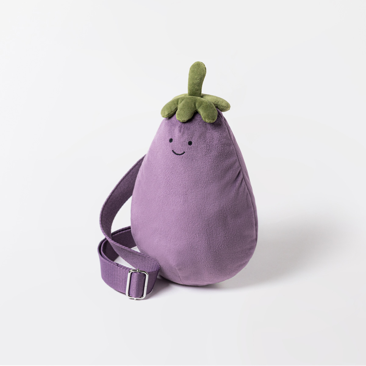 Jellycat Amuseables Aubergine Bum Bag – alt front view