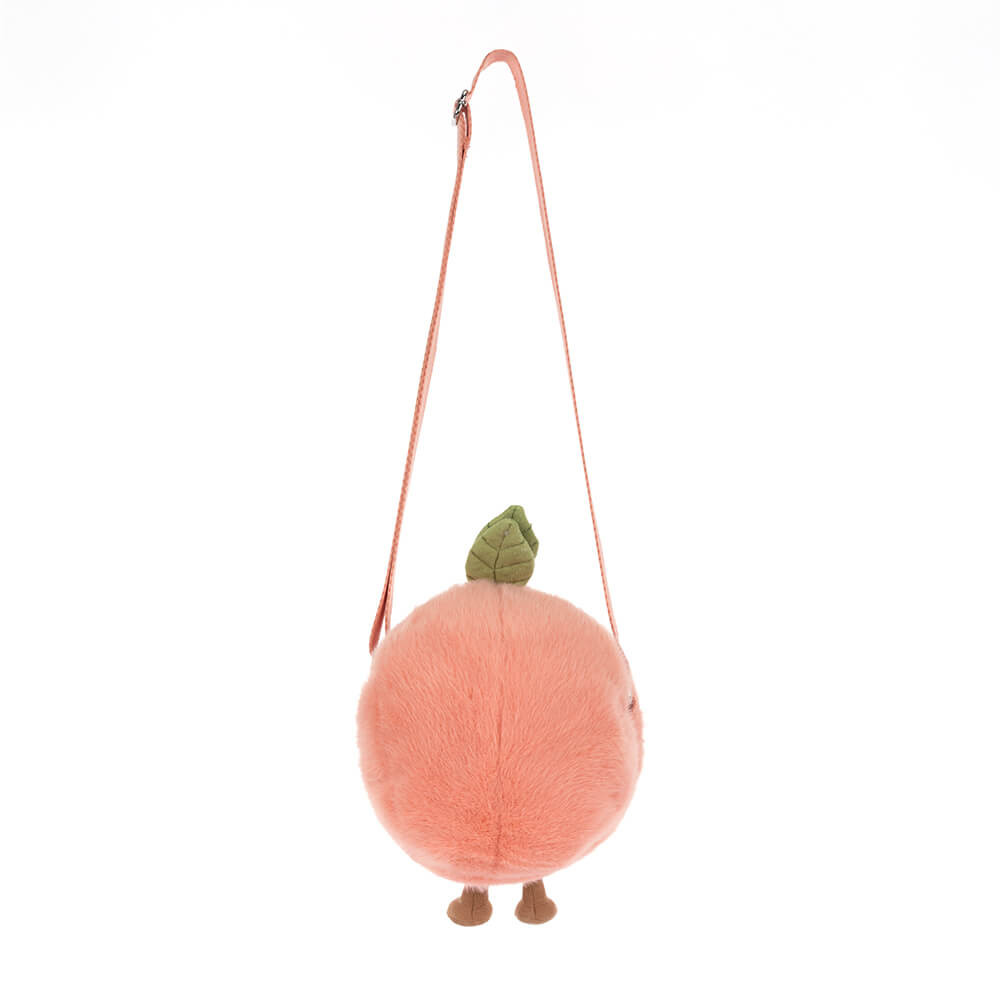 Jellycat Amuseables Peach Shoulder Bag – rear view