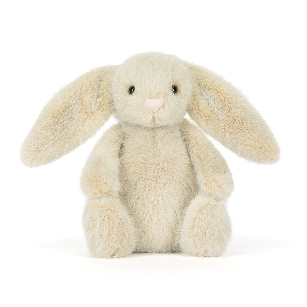 Jellycat Wheat Flufflet Bunny – front view