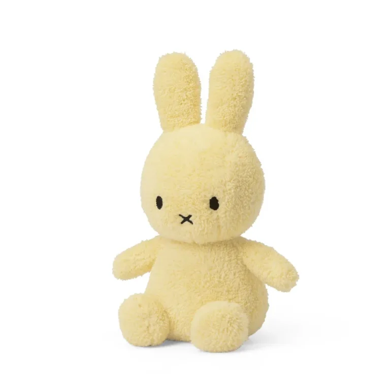 Miffy Terry Light Yellow – angled view