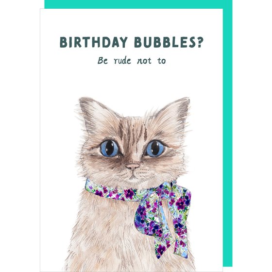 Birthday bubbles | Birthday card