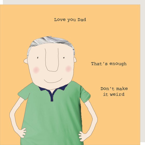 Weird | Father's Day card