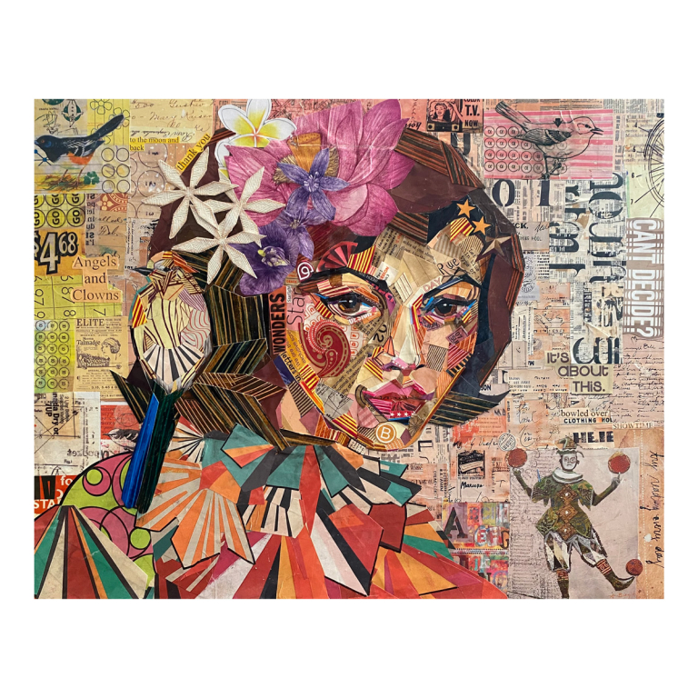 showtime – original collage by Jacqui Shipp