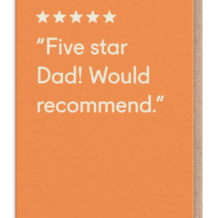Five Star Dad | Father's Day Card
