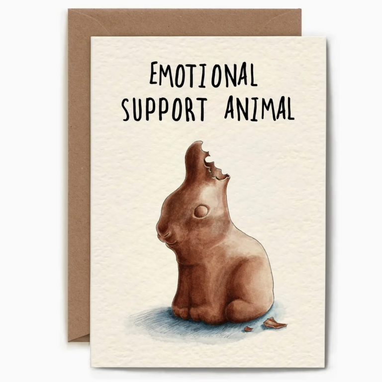 Emotional Support Animal | Birthday card