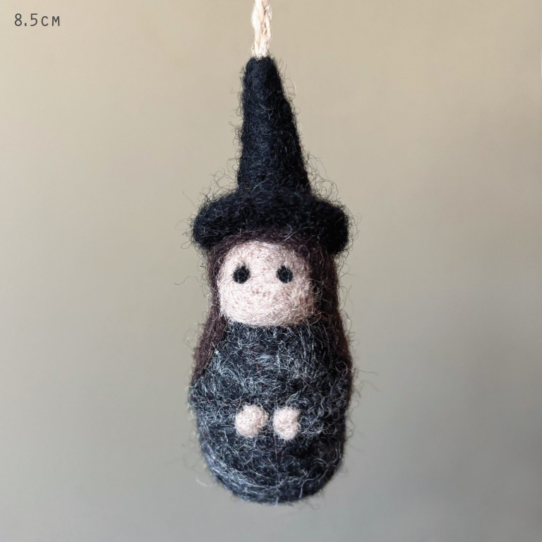 Witch | Felted decoration