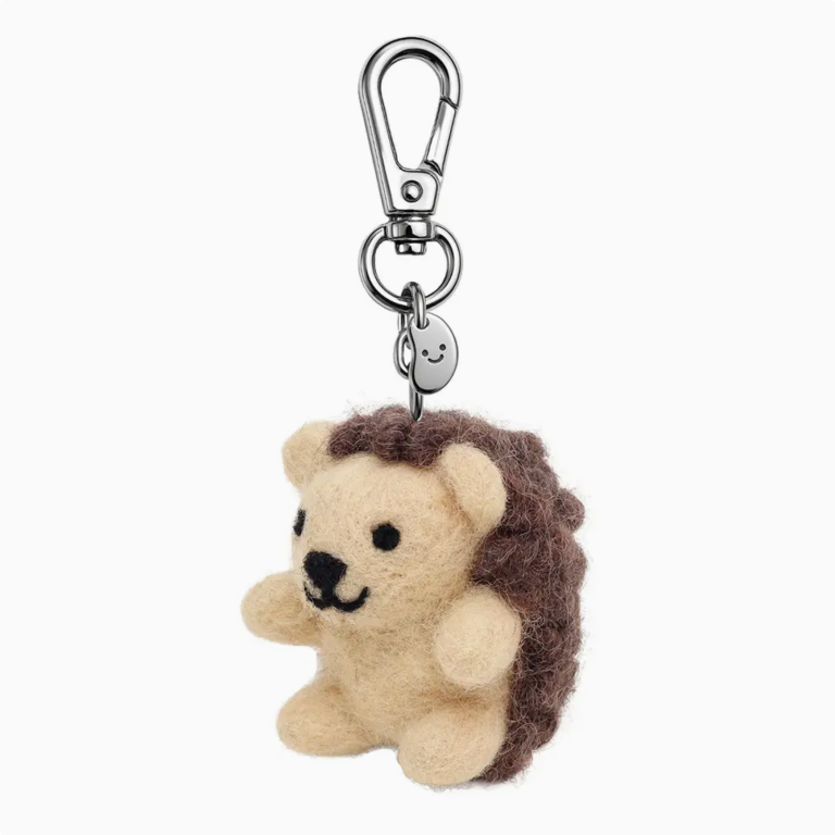 Hettie the Hedgehog Felt Keychain